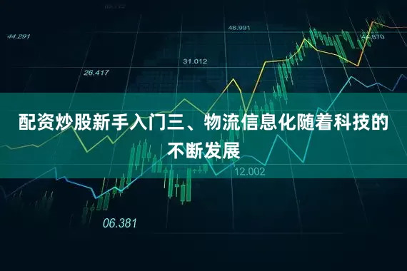 配资炒股新手入门三、物流信息化随着科技的不断发展