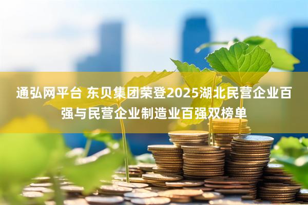通弘网平台 东贝集团荣登2025湖北民营企业百强与民营企业制造业百强双榜单
